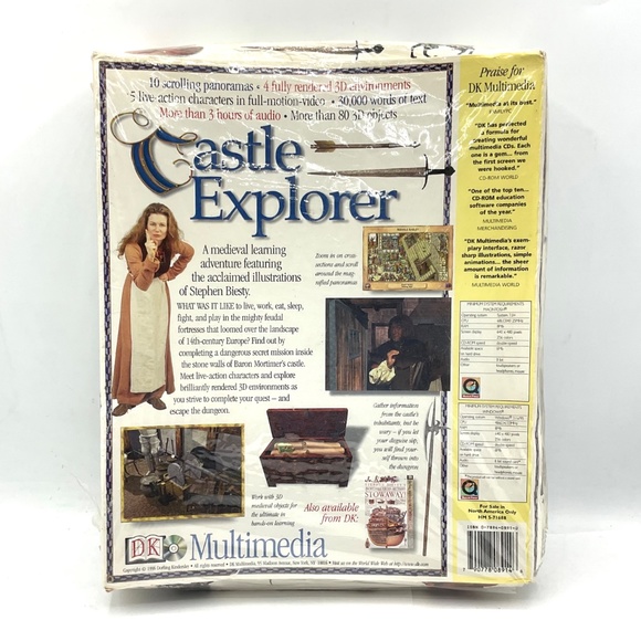 Castle Explorer. DK Multimedia Game - Picture 2 of 4